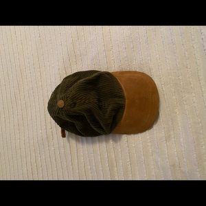 Corduroy ball cap